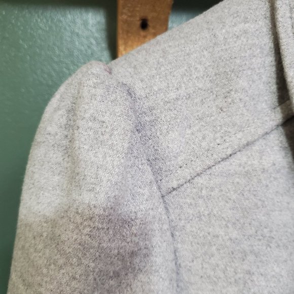 ⭐Host Pick⭐ Petites Miss Selfridge | Grey Double Breasted Pea Coat - Picture 4 of 6